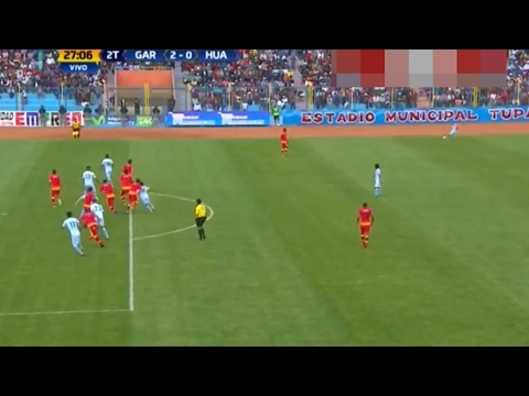EXTRAORDINARIO GOLAZO DE ALFREDO RAMUA REAL GARCILASO VS SPORT HUANCAYO