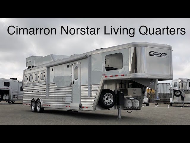 Preview image of Cimarron Norstar 4 Horse Living Quarters youtube video