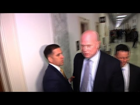 House Judiciary Committee chairman Jerrold Nadler said that during a private meeting on Capitol Hill, former Acting Attorney General Matthew Whitaker "did not deny" speaking with President Donald Trump about Michael Cohen's legal troubles. (March 14)