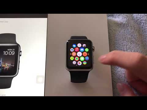 Apple Watch Demo (2015) F5 iPad Demo Unit Kiosk - Demonstration (No Commentary)