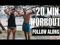 20 MIN FULL BODY WORKOUT || No Equipment ( Workout Anywhere )