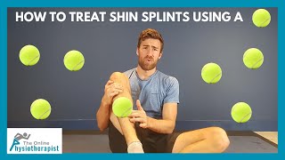 How To Treat Shin Splints Using ONLY A Tennis Ball