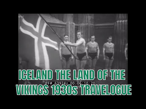 ICELAND THE LAND OF THE VIKINGS  1930s TRAVELOGUE MOVIE (Print 2) 63924z