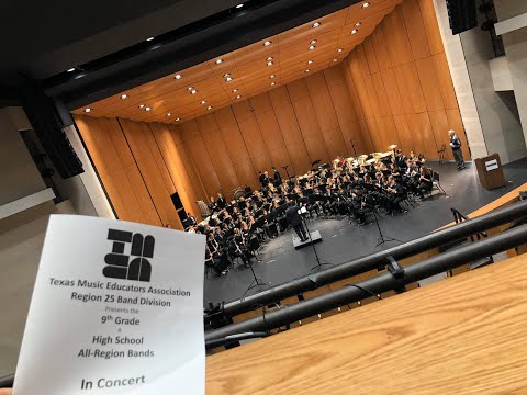 2020 TMEA Region 25 All-Region Concert - 9th Grade All-Region Band