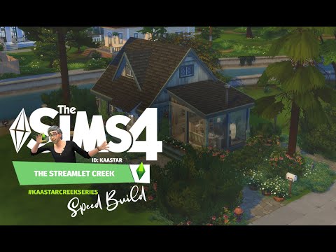 THE STREAMLET CREEK 🌫️ | The Sims 4: Speed Build