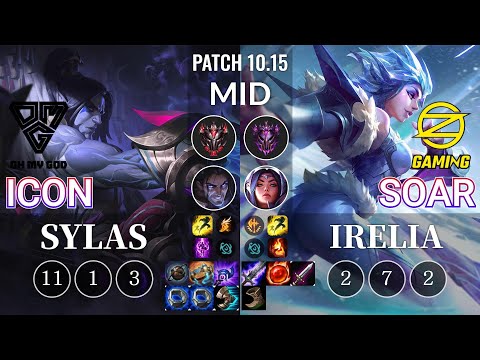 OMG icon Sylas vs OZ SoaR Irelia Mid - KR Patch 10.15