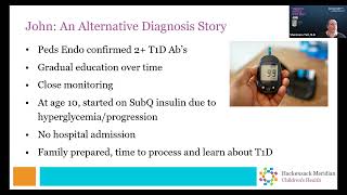 Screening for Early Type 1 Diabetes & Evaluation and Management of Precocious Puberty