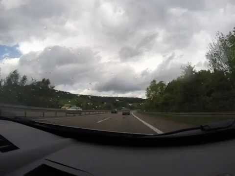 Fahrt über A8 / A1, Timelapse Test