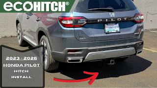 How to Install an EcoHitch Trailer Hitch X7504SH on a 2023 - 2026 Honda Pilot
