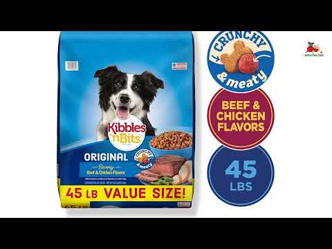 Kibbles 'N Bits Original Savory Beef and Chicken Flavors Dry Dog Food