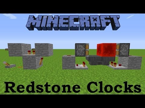 Unbelievable Redstone Clocks - Ultimate Tutorial!