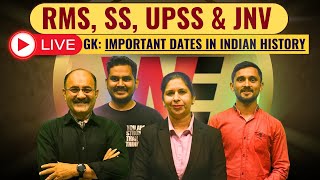GK : Important dates in Indian history | Sainik School / RMS / UP Sainik School /JNVST Free Coaching
