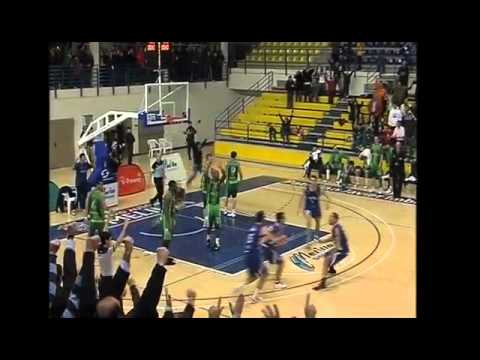 Pitu Jiménez sobre la bocina para ganar (Adecco Oro 10/11 - Jornada 21 - Melilla vs Huesca))