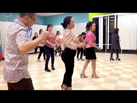 Merced Niam Tsev Line dance - “cross over line dance”