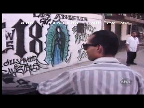 MS-13 And The 18th street gang ☆ 1997 abc Newz