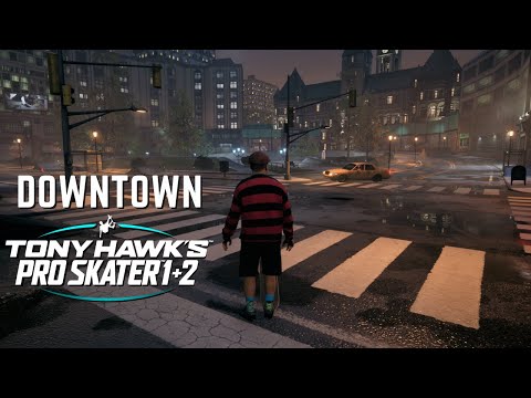 TONY HAWK'S PRO SKATER 1 + 2: Downtown - All Goals and Collectibles!