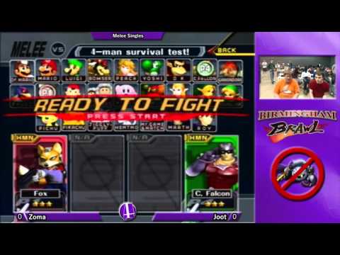 Birmingham Brawl 5 Melee Singles - Zoma (Fox) vs. J00T (Falcon)