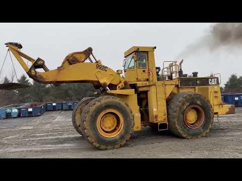 CAT 992C RUBBER TIRED LOADER