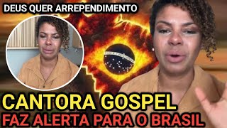 NÍVEA SOARES em LAGRIMAS Faz Alerta PROFÉTICO AO BRASIL, muito forte
