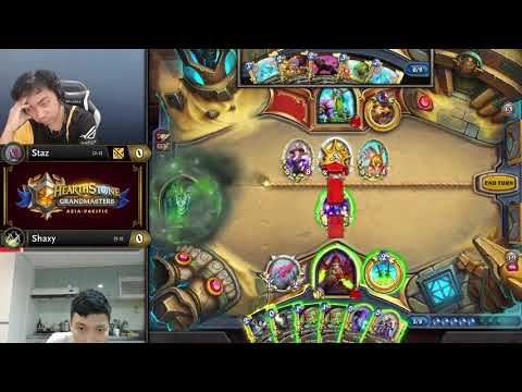 Staz vs Shaxy - Division B - Hearthstone Grandmasters Asia-Pacific 2020 Season 1 - Week 6