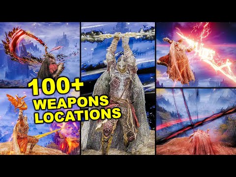 Elden Ring - 100+ Weapon Locations