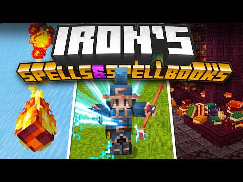 Iron's Spells 'n Spellbooks - Minecraft Mod Showcase (1.21.1)