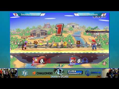 Smash n' Splash - JJRockets vs Smasher1001 - Smash Wii U
