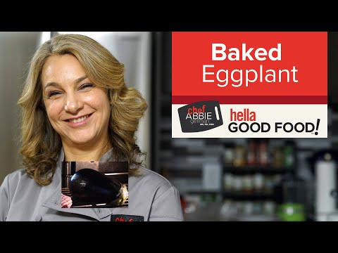 Whole Baked Eggplant