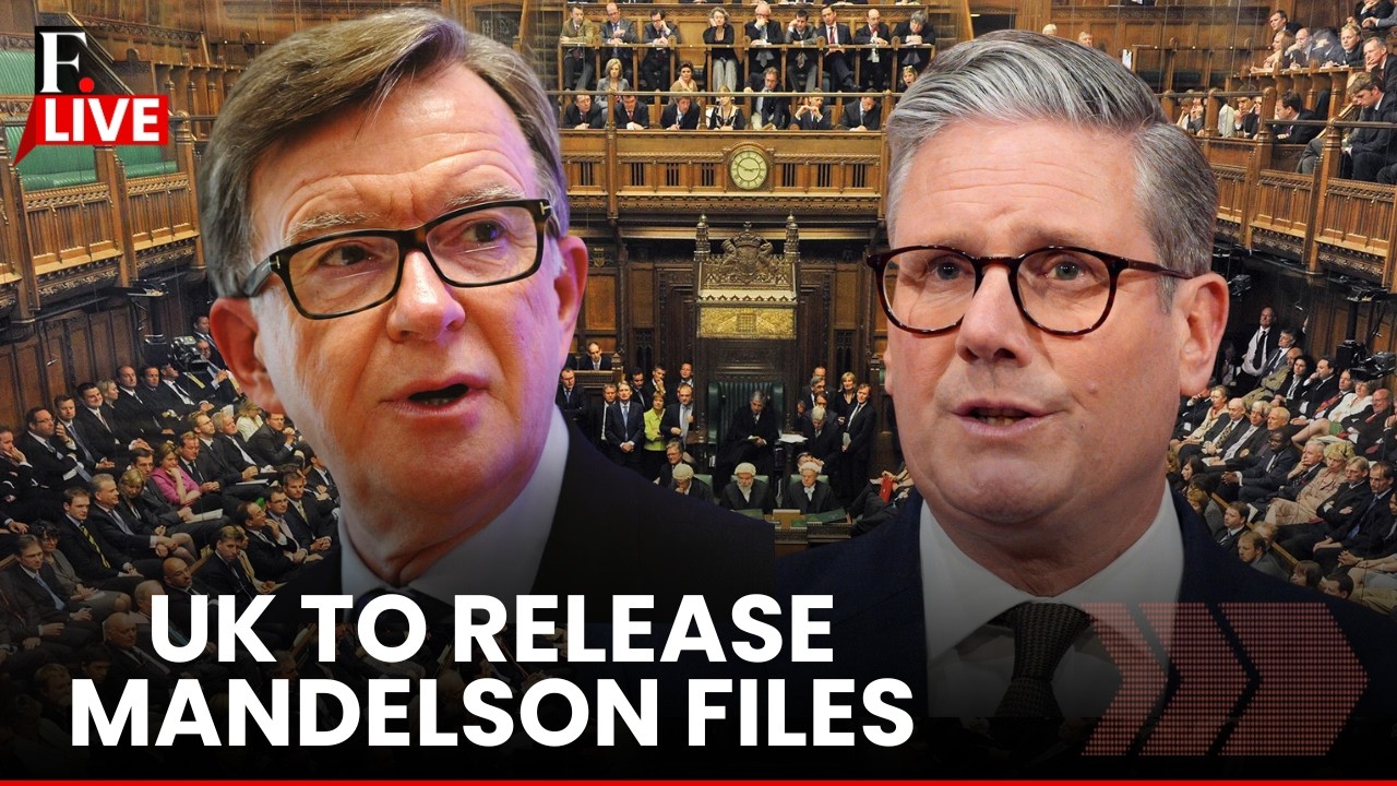 Mandelson Epstein Files LIVE | Epstein Files Bombshell? New Release Ahead of Mandelson Statement