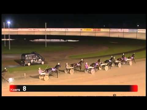 Victoria Park Wolvega 10-11- 2012 koers 8 DANAE F BOKO - R. BAKKER BREEDERS CROWN 2JARIGE MERRIES