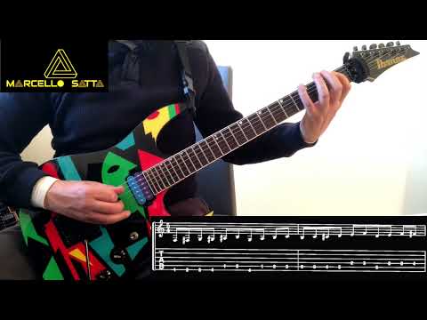 John Petrucci WILD STRINGDOM Right and left hand synchronization EX C - Ibanez Jpm p2