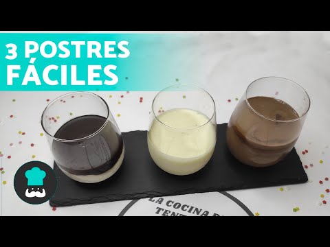 15 postres fáciles sin horno - Elaboraciones SENCILLAS