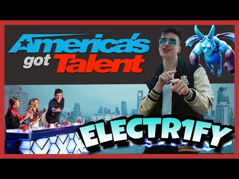 Electr1fy's Shocking Performance: "The Clash Royale Song" - America's Got Talent 2018 Auditions