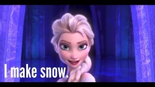 I Make Snow -  'Let It Go' FROZEN  (Parody)
