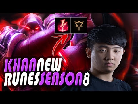 LZ Khan Jayce - Season 8 New Runes