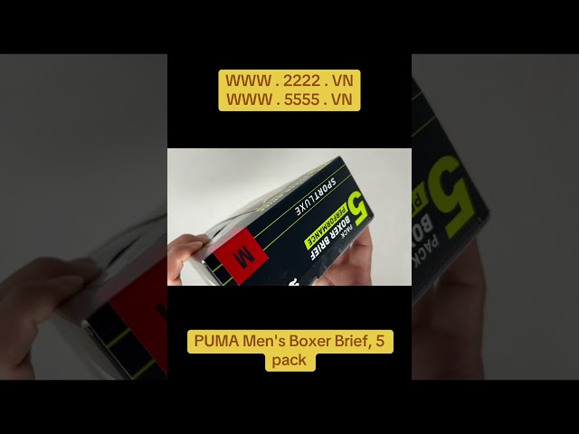 Vídeo relacionado con Puma Boxer básico para niños (5 Unidades), Azul, 146-152
