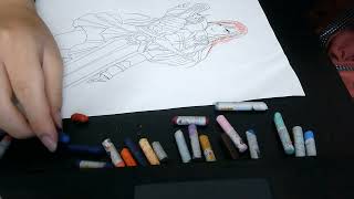 Coloring Picture Of Female Mage Using Magic To Create Sword To Fight Dark Mage 1 - Talk