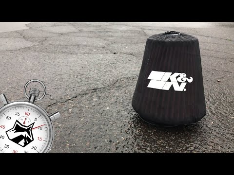 60 Second Review: K&N DryCharger Filter Wrap