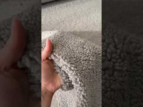 Teddy fabric for furniture Gray pristatymas per 1-4 d.d.