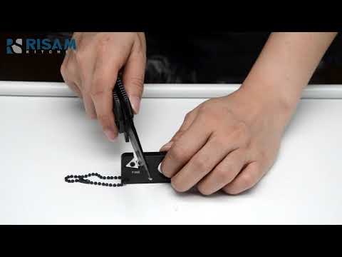 RISAM outdoor sharpener RO002，Two stages coarse and fine design