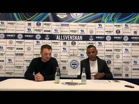 Presskonferens | IFK Värnamo - Helsingborgs IF