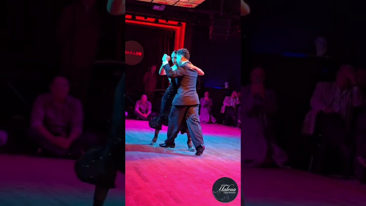 Lucas Gauto & Naima Gerasopoulou en Milonga Malena"COMO NINGUNA"!!