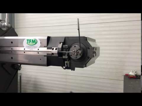 Gięcie drutu Ø6.0 mm ● Giętarka CNC 3D-R70 Nicemach ● Detal JK04