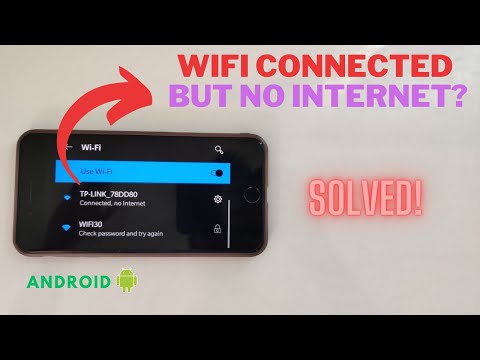 How to fix Wifi Connected but no Internet Access Android 2024