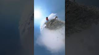 Download lagu Challenging climb above the clouds on Ama Dablam in the Everest Region #everest #shorts #nepal mp3