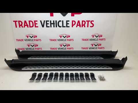 Fits Nissan X-Trail T32 2014-2021 Running Boards Side Steps Integrated video