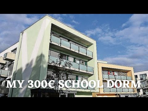My 300€ student dorm tour | Student Dorm in Kleve, Germany for HSRW | IAmCleopatra O.