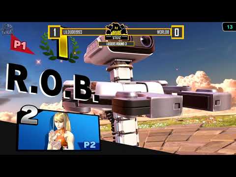 B-Airs On-Line #3 - Lildude1993 vs World8 - Losers Round 3 - Super Smash Bros. Ultimate