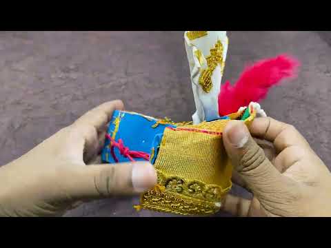 Designer Pagdi Pheta For Deity -Pagadi Fits 12-16 Inch Height Idols ( 6 Inches Ear To Ear Dimension) video