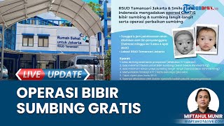 RSUD Tamansari Membuka Operasi Bibir Sumbing Gratis Tanpa Syarat, Cukup Mendaftarkan Diri ke RSUD